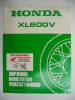 Original Honda Werkstatt-handbuch Xl600v T Transalp  -  Nachtrag