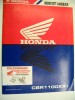 Original Honda Werkstatthandbuch Cbr1100xx1 -  Nachtrag