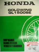 Original Honda Workshop Manual GL1500m Goldwing