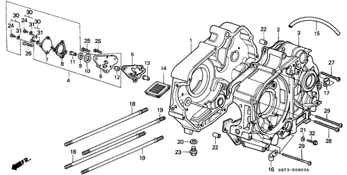  Crankcase/ Oil Pump