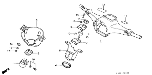  Steering Handle/  Top Bridge