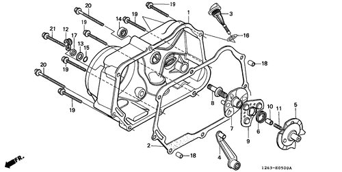  Panneau Carter-moteur D.