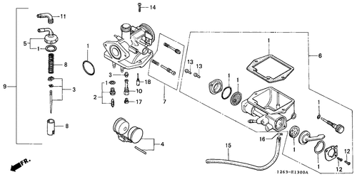  Carburador (st50c/ St70c/ K)