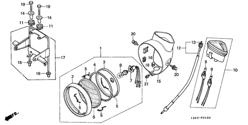  Headlight/ Speedometer