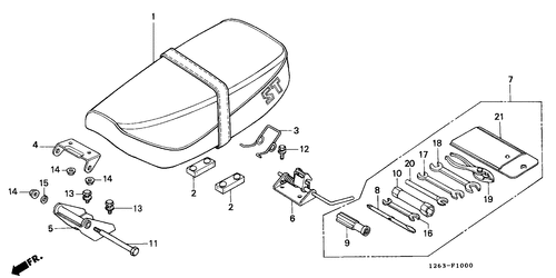  Seat/ Tool