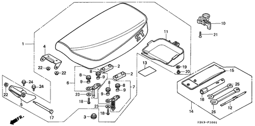  Asiento/ Herramienta