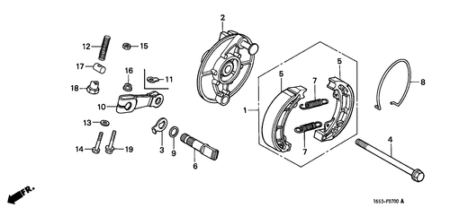  Front Brake Panel