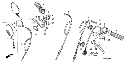  Schalter/ Hebelgriff/  Kabel (1)