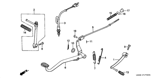  Pedal/ Kickstarter-arm