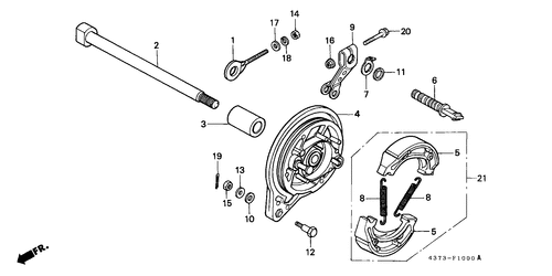  Rear Brake Panel