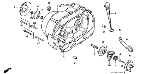  Panneau Carter-moteur D.