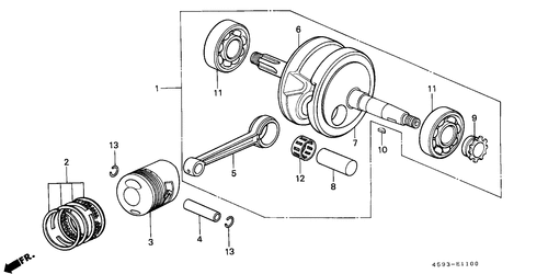  Ciguenal/ Piston