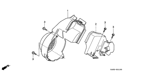  Gaine De Ventilateur/ Buse