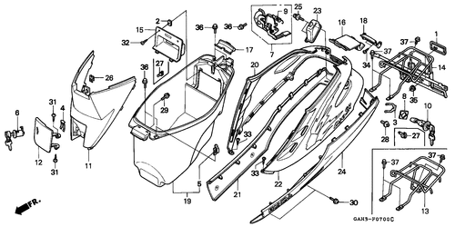  Body Cover/ Luggage Box/  Luggage Carrier