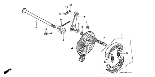  Rear Brake Panel