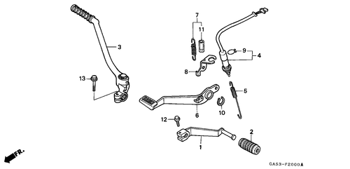  Pedal/ Kickstarter-arm