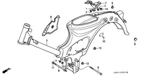  Carrosserie De Chassis (c50p/ C50t)