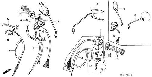  Switch/ Lever/ Cable