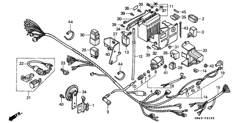  Kabelbaum/ Batterie (c90mf/ Mg/ Mn)