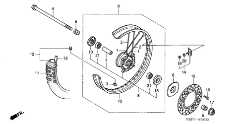  Front Wheel