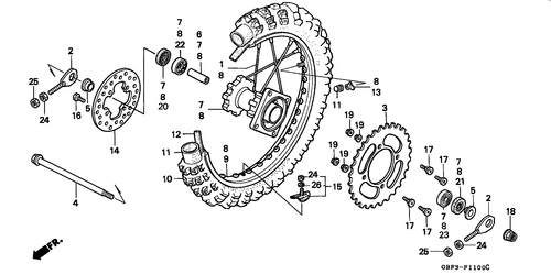  Roue Arriere