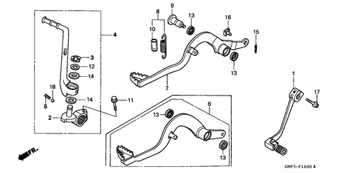  Pedal/ Kickstarter-arm