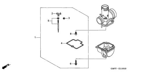  Vergaser Zusatzbauteile (satz)