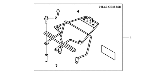  Gepaecktraeger Hinten