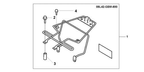  Gepaecktraeger Hinten