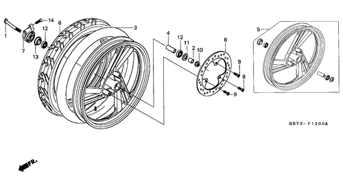  Roue Avant