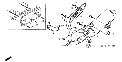  Exhaust Muffler