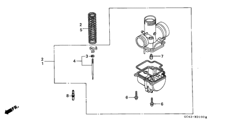  Vergaser Zusatzbauteile (satz)