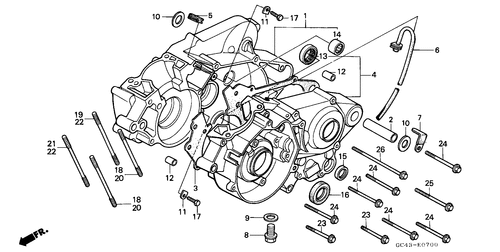  Carter Moteur