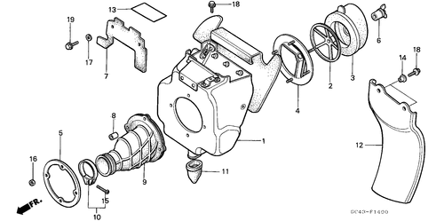  Luftfilter (rf/ R2f/ R2g)