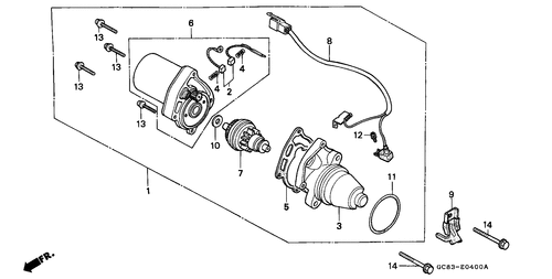  Anlasser (nh50msk/ Msl)
