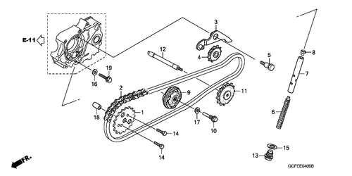  Cam Chain/ Tensioner