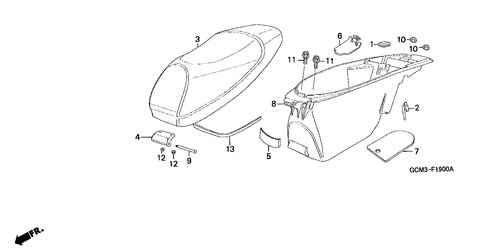  Asiento/ Caja De Equipaje