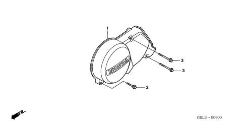  Panneau Carter-moteur G.