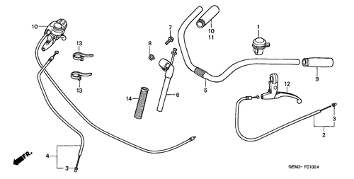  Lenker/ Kabel