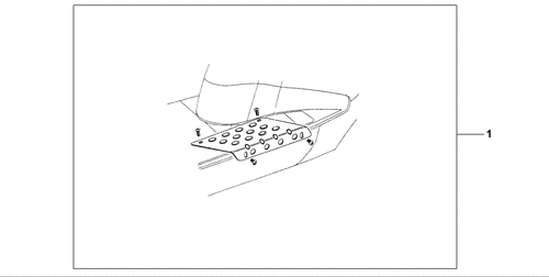 Racing Foot Rest