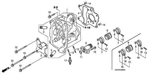  Cylinder Head (nps503)