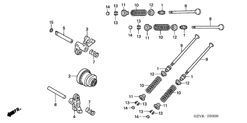  Nockenwelle/ Ventil (nps505/ 6)