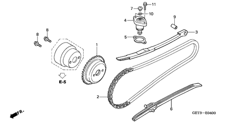  Cam Chain/ Tensioner