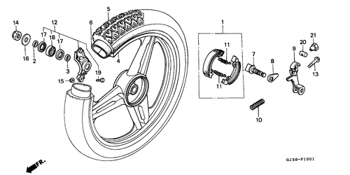  Hinterrad (sh50dp/ Ds)