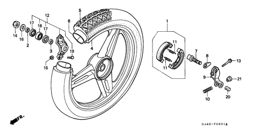  Hinterrad (sh75dp/ Ds)