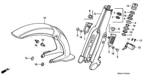  Front Fork/ Front Fender