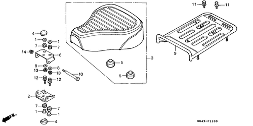  Sitz/ Traeger (c50df/ Dg)