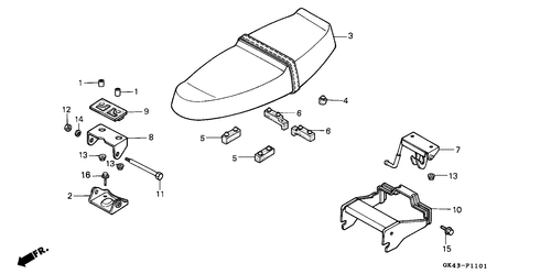  Seat/ Carrier (c50lag/ G/ Sn)