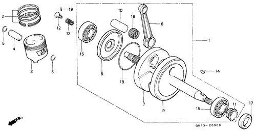  Crankshaft/ Piston