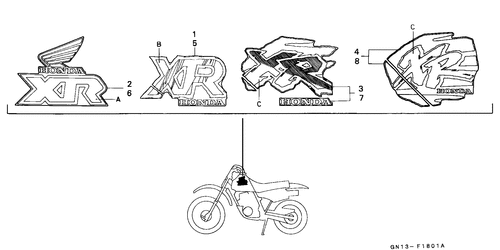  Marke (xr80rm/ Rn/ Rp/ Rr)